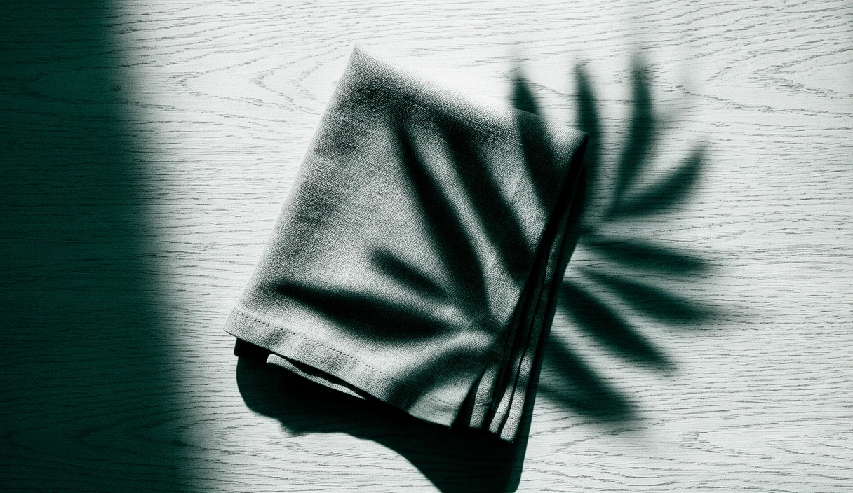 Light and shadow on a simple domestic surface