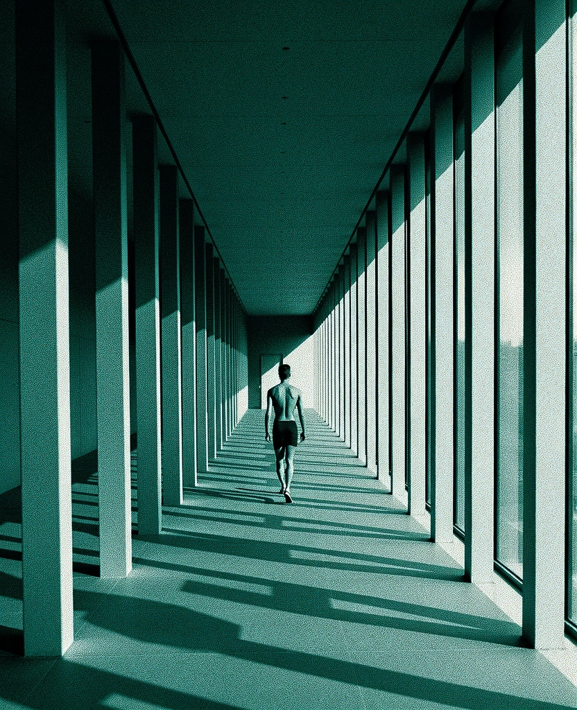 Architectural silhouette representing structure and rhythm